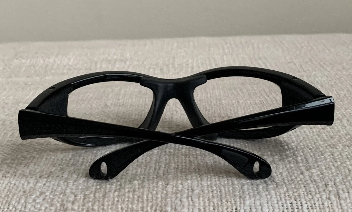 PROGEAR Eyeguard Padded Sports Frames Black Plastic Frames Only Sz L 55[] 19 122 2