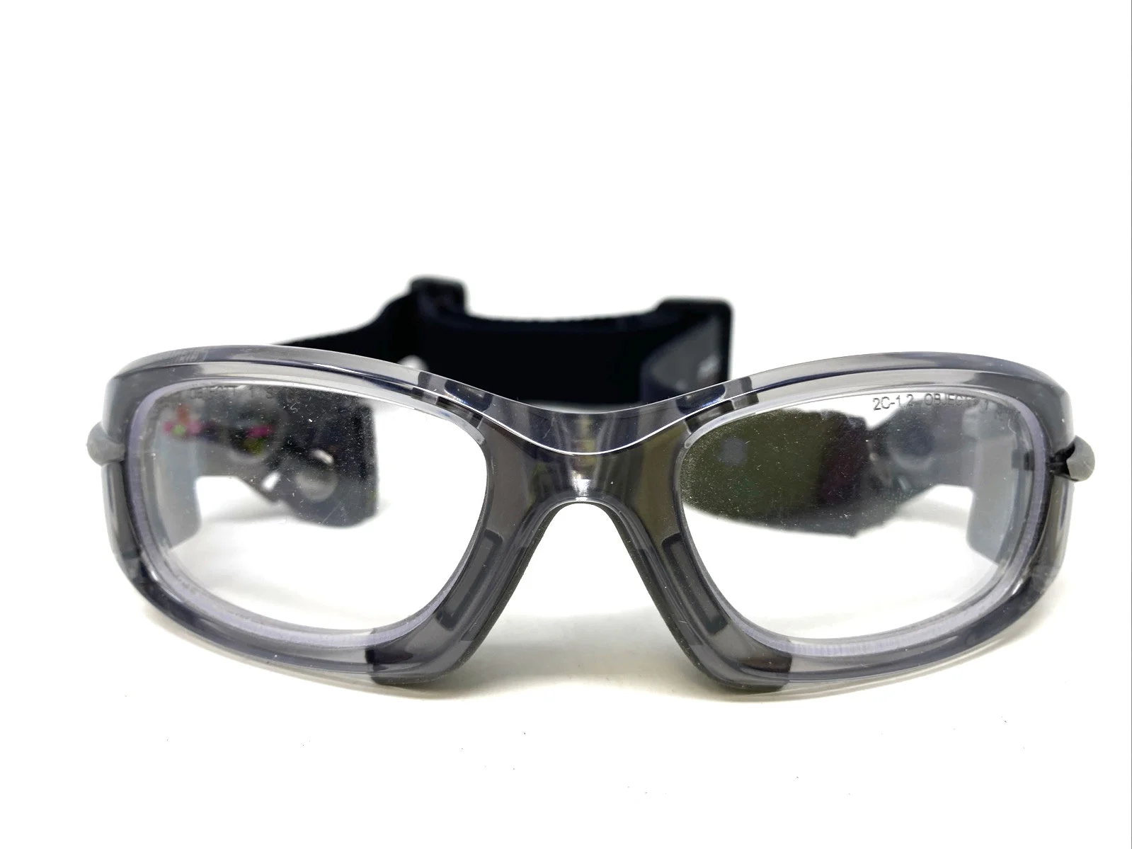 PROGEAR Eyeguard Padded Sports Frames Black Plastic Frames Only Sz L 55[] 19 122 4