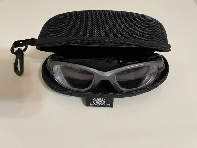 PROGEAR Eyeguard Padded Sports Frames EG-XL1041 W/ Strap and Case